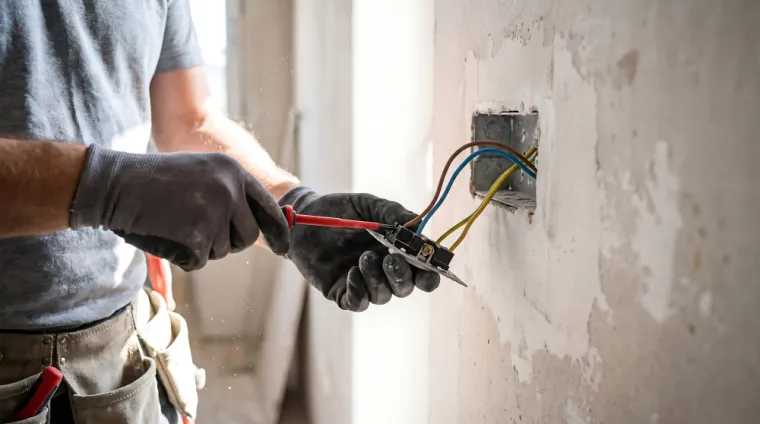 Réparation des circuits électriques d'un bureau professionnel à Toulon, Toulon, GMC HABITAT